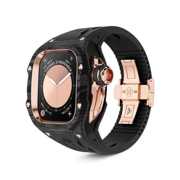 Корпус для Apple Watch Ultra RSCIII49 - Rose Gold Carbon