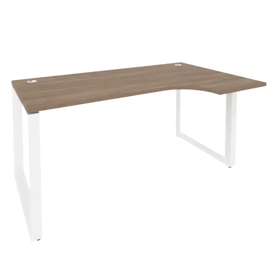 Onix Стол эргономичный правый на О-образном м/к O.MO-SA-1 (R) 1580*980*750 (720/460)