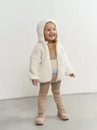Куртка меховая "Молоко" 0+