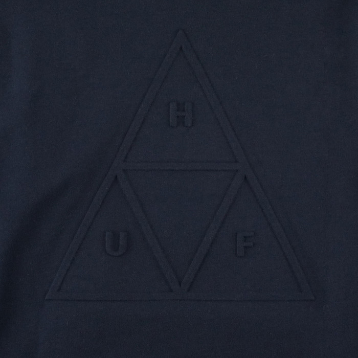 Толстовка мужская HUF Embossed артикул:FL00147-NVBLZ - купить в магазине Дайс