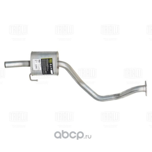 Глушитель SsangYong Rexton с 2006 г. 2.7d нерж. (TRIALLI)