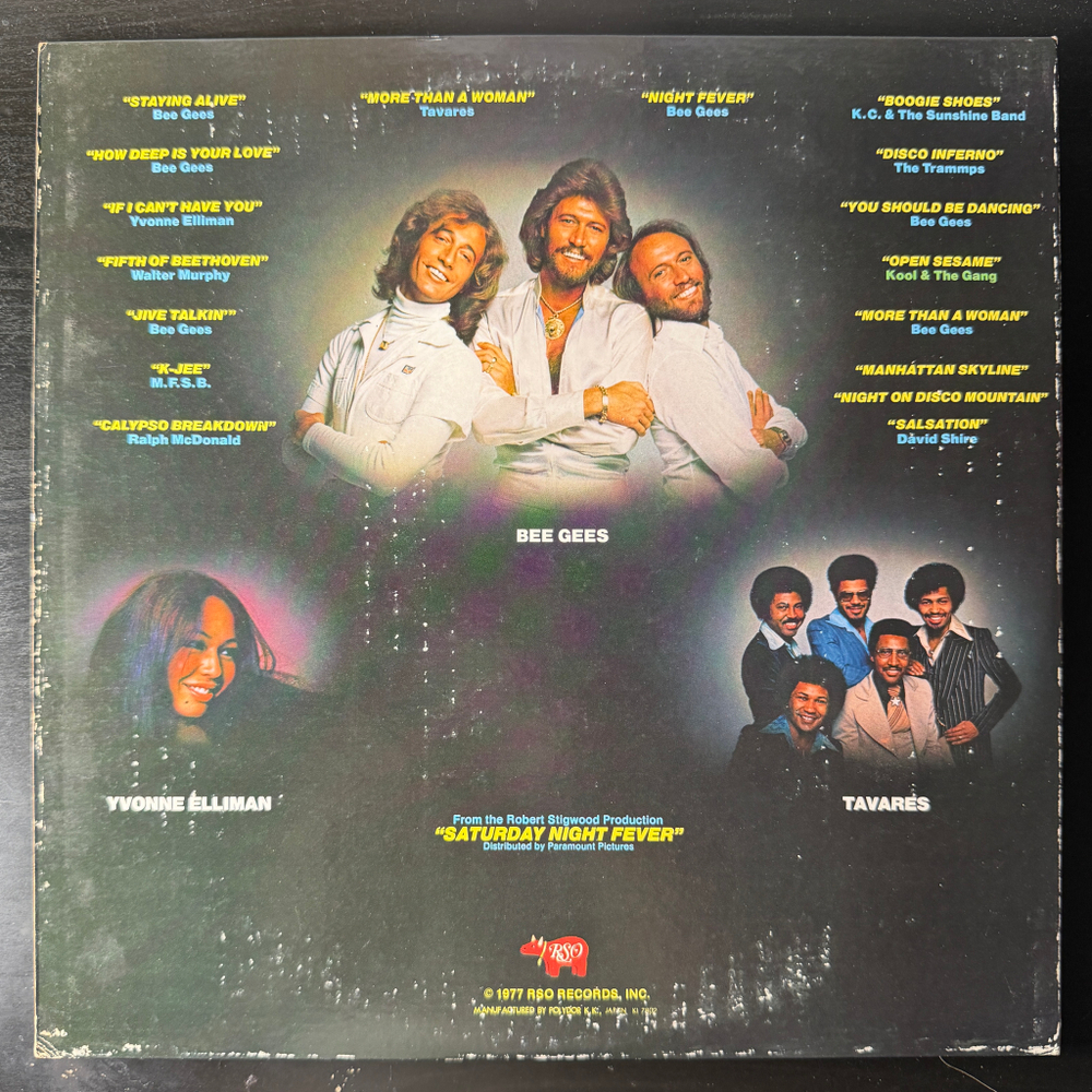 Saturday Night Fever 2LP (Япония 1977г.)