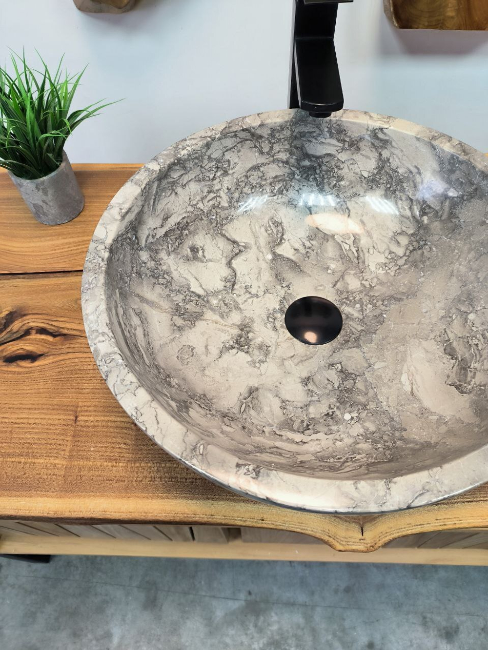 Раковина из мрамора Bowl Doreng BM-65708 45*45*15 из натурального камня