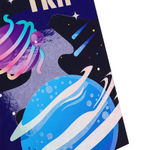 Ежедневник недатированный, А5, Проф-Пресс, 7БЦ, ламинация, линия, 80 л, "Космический полет"