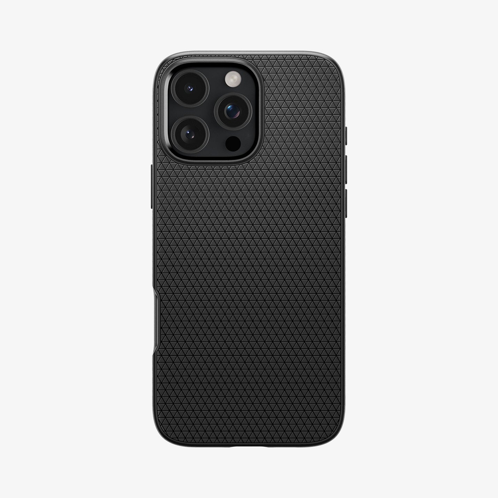 Чехол Spigen Liquid Air, matte black - iPhone 16 Pro Max