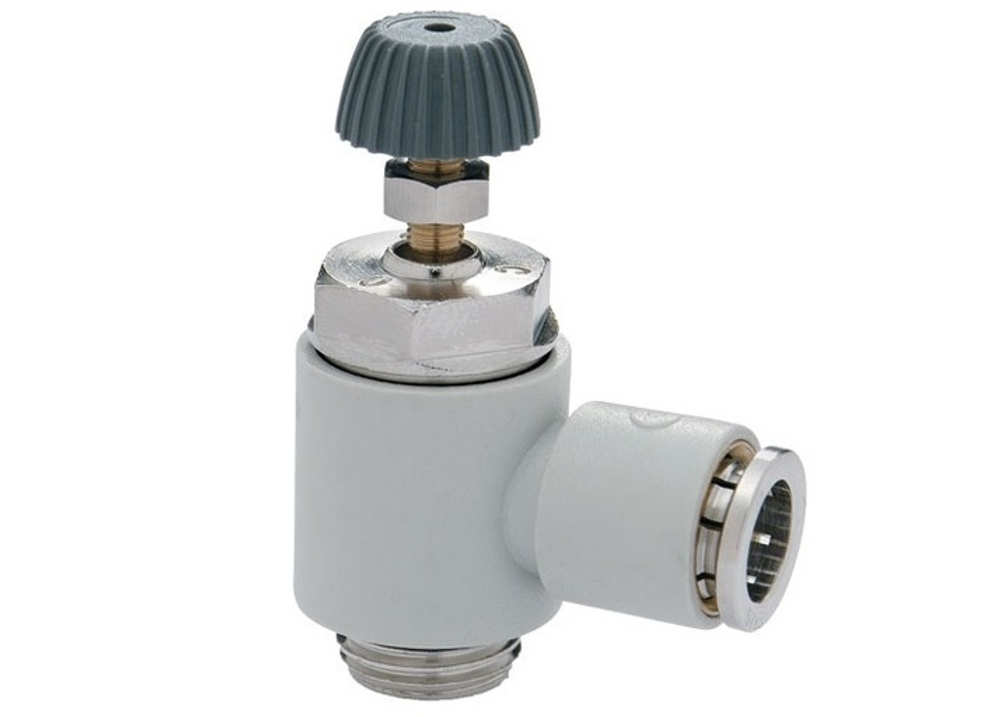 Пневмодроссель Camozzi PMCU 704-1/8-6