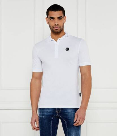 Поло Gothic Philipp Plein - белый(MTK7835 PTE003N)