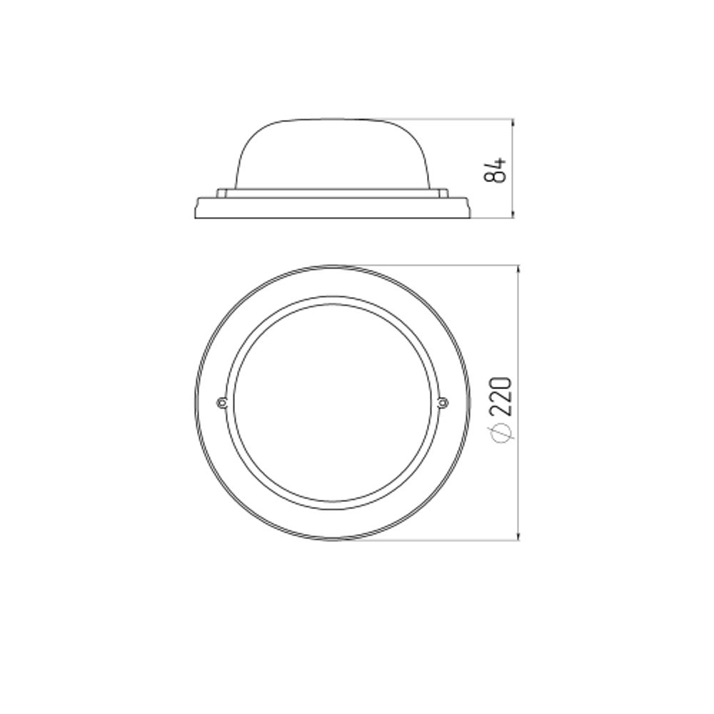 Светильник ЭРА НБО 03-60-011 Кантри дерево/стекло IP54 E27 max 60Вт D220 круглый сосна термостойкий
