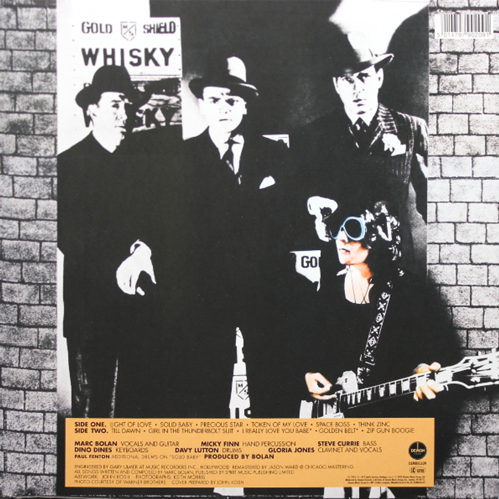 T. Rex / Bolan's Zip Gun (Clear Vinyl)(LP)