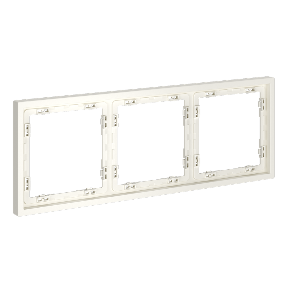 Рамка пластиковая VOLTUM S70 на 3 пост, (хлопок)