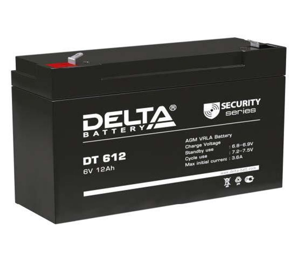 DT 612 аккумулятор Delta