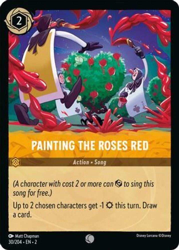 Painting the Roses Red - 30/204 - Обычная