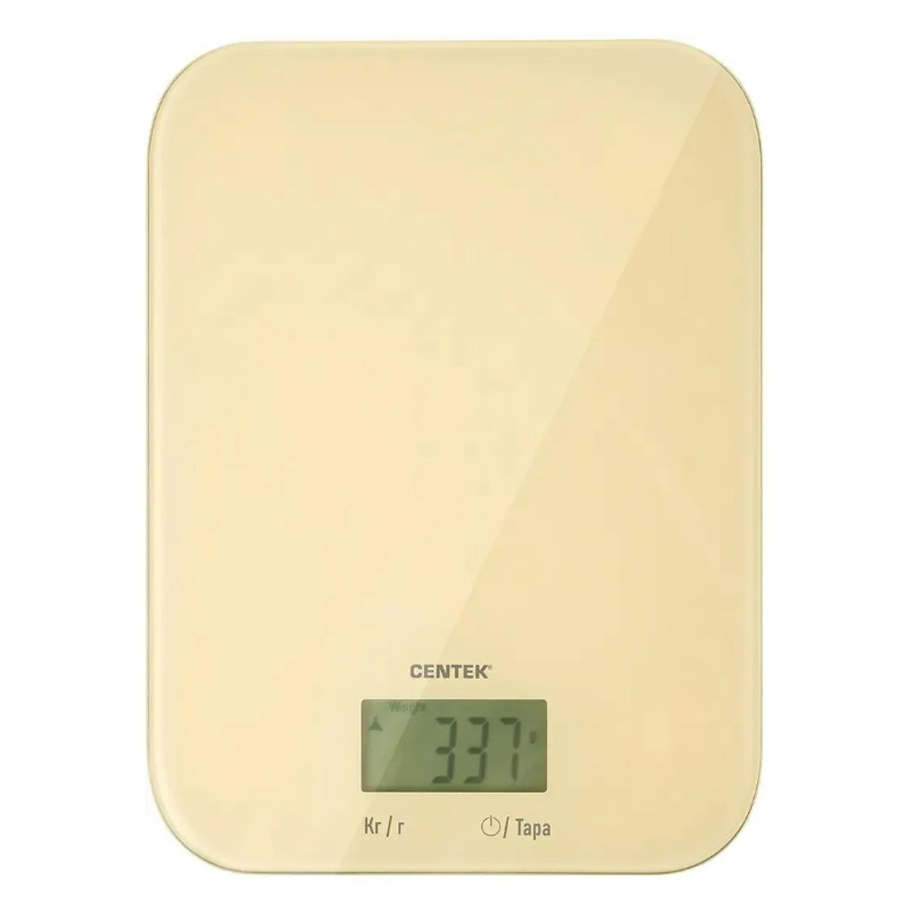 Весы кухонные Centek CT-2481, бежевый