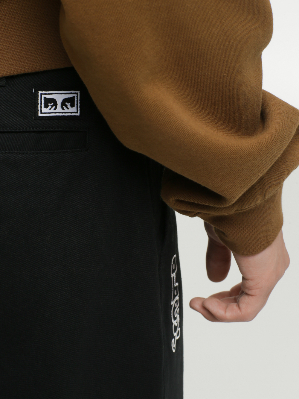 Мужские Брюки Estate Embroidered