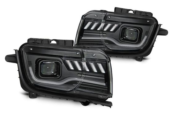 Фары CHEVROLET CAMARO 09-13 SEQ BLACK