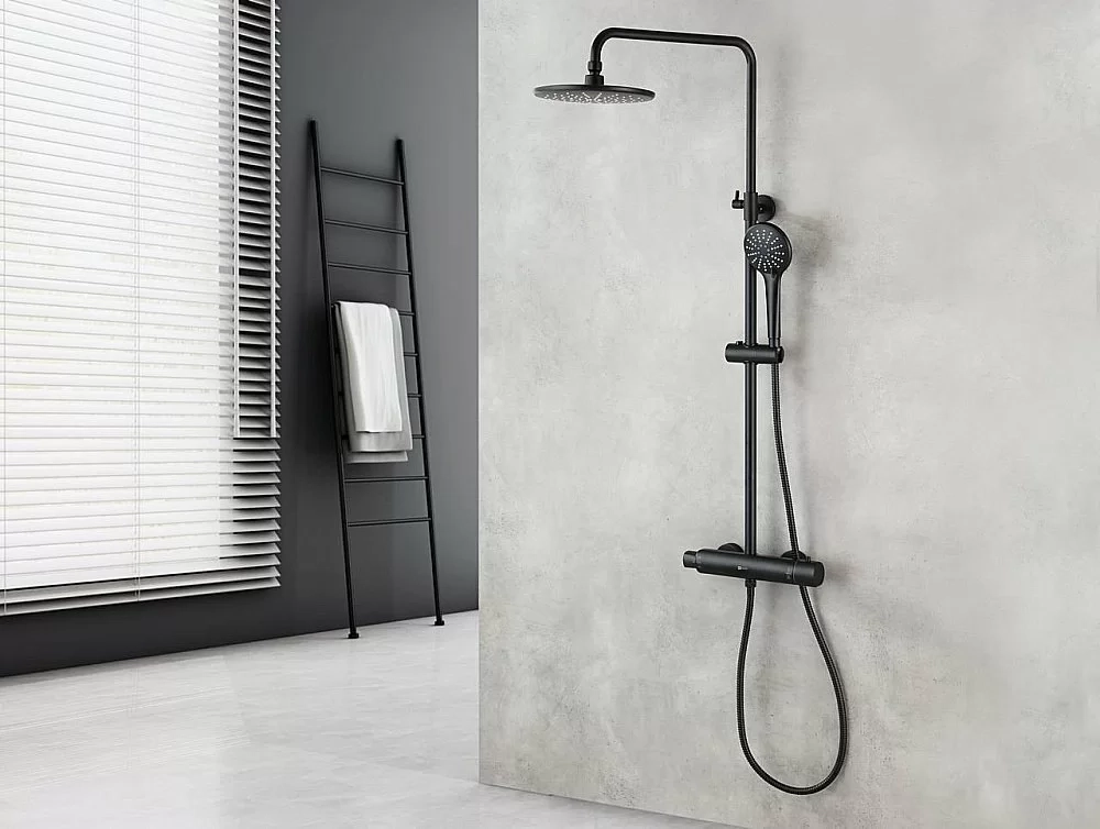 Душевая система Lemark Bronx LM3770BL