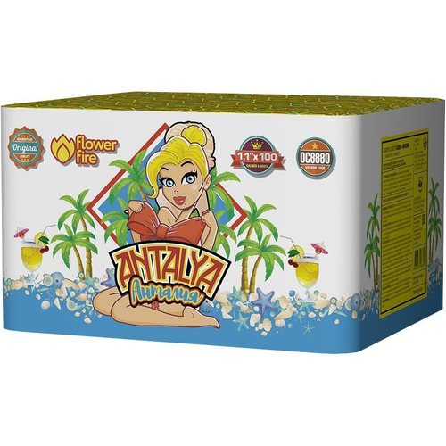 Батарея салютов "Анталия" (1,1 х 100)