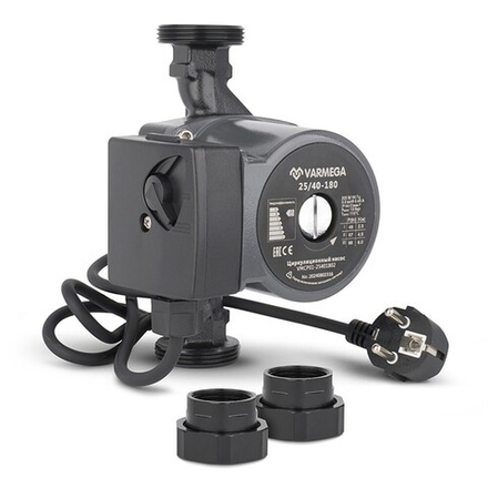 Насос циркуляционный VARMEGA 25-40-180 (с гайками)