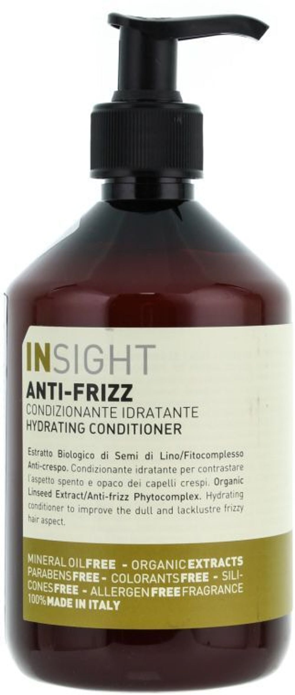 Дисциплинирующий кондиционер INSIGHT Anti-Frizz Hydrating Conditioner 400 мл