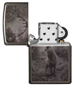 Зажигалка Black Ice® Deer Design ZIPPO 49059