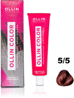 OLLIN COLOR 5/5 светлый шатен махагоновый 60мл Перманентная крем-краска для волос