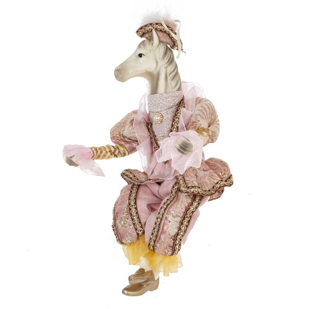 GAEM Игрушка набивная подвес "Лошадь", L15 W9 H36/21 см