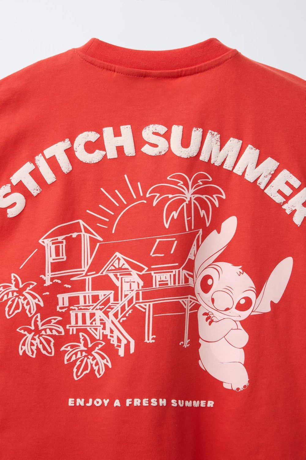 Футболка с принтом lilo & stitch © disney и рельефной деталью