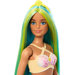 Barbie - Кукла-русалка с голубым хвостом HRR03 / артикул   HRR02 HRR03  / GTIN 194735183647
