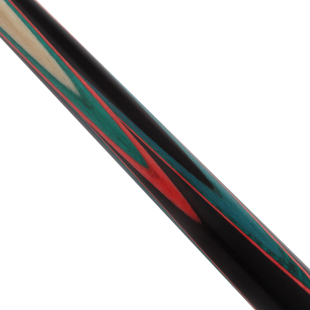 Кий для русского бильярда Vantex Оникс №4 (черный граб, шпон), трехсоставной