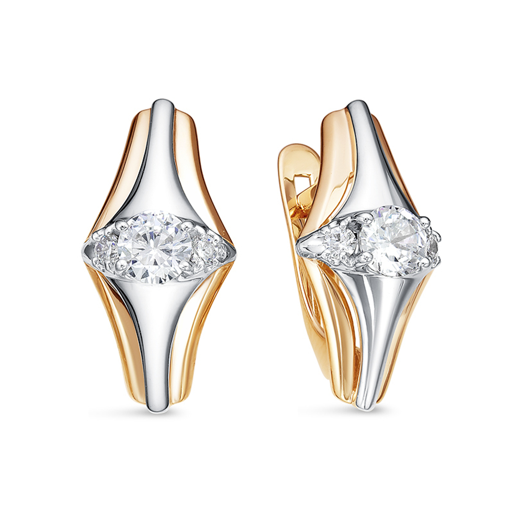Серьги из золота 585 пробы