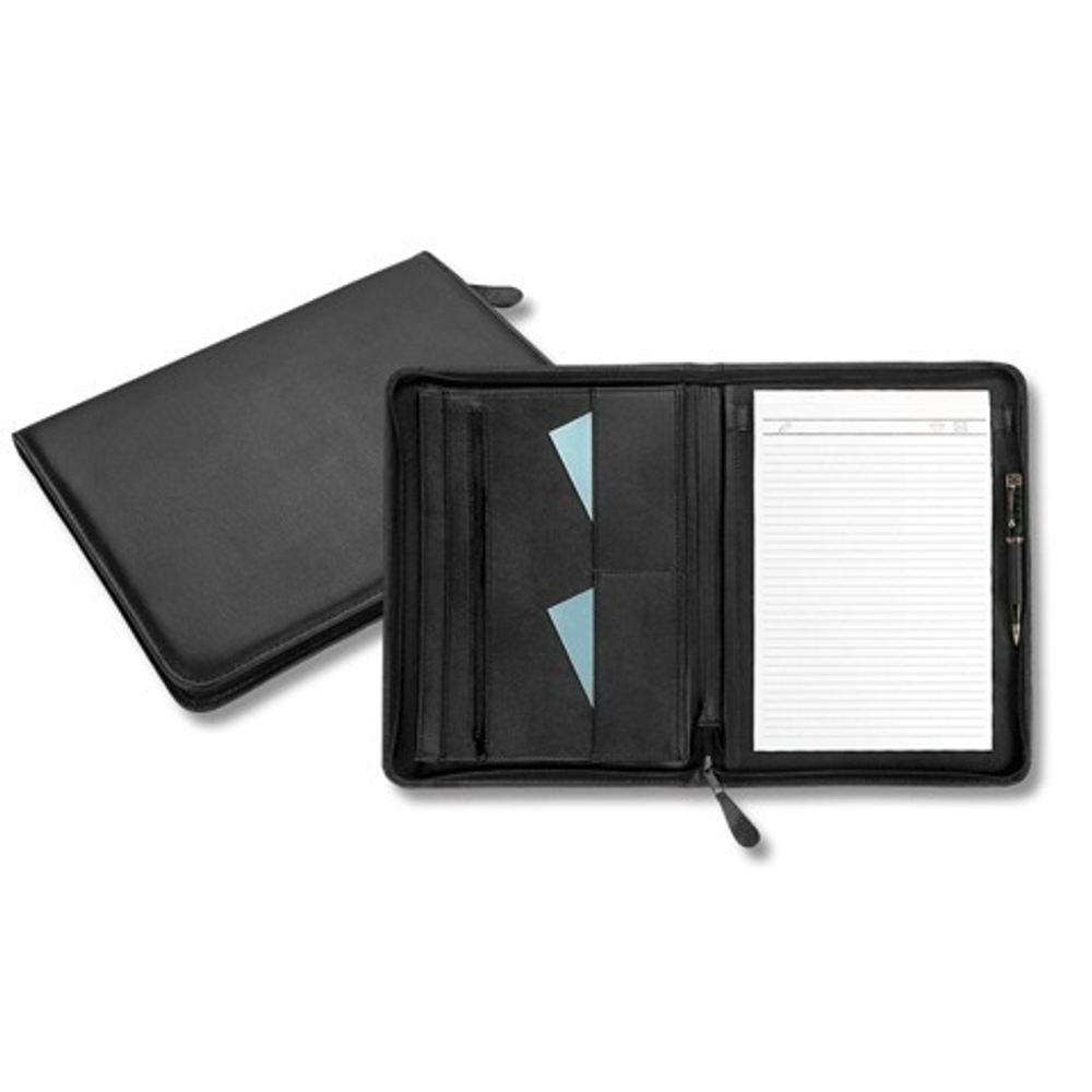 Папка из кожзаменителя на молнии "Лидер", 123Н