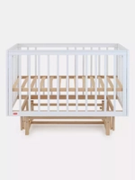 Кроватка детская Rant Indy Pro Cloud White маятник универсальный, автостенка