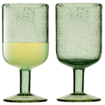 Набор бокалов для вина flowi, 410 мл, зеленые, 2 шт.