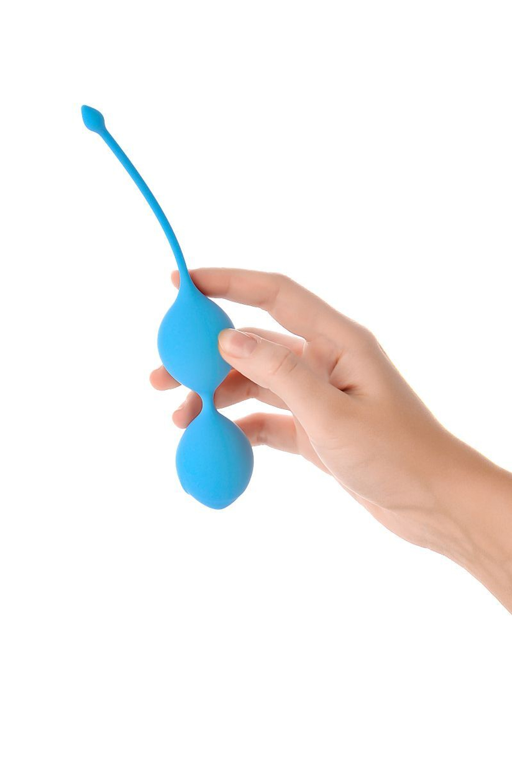 Голубые вагинальные шарики Toyfa A-toys (Цвет: голубой)