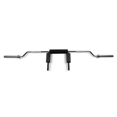 Гриф олимпийский BRONZE GYM П-образный для приседаний с ручками и с замками