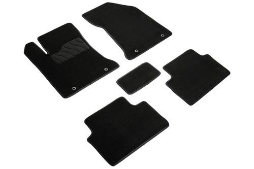 Ворсовые коврики LUX для Geely Emgrand 2022-н.в. Seintex.99108