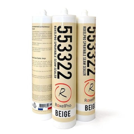 RoxelPro Однокомпонентный распыляемый герметик,бежевый, картридж 290мл