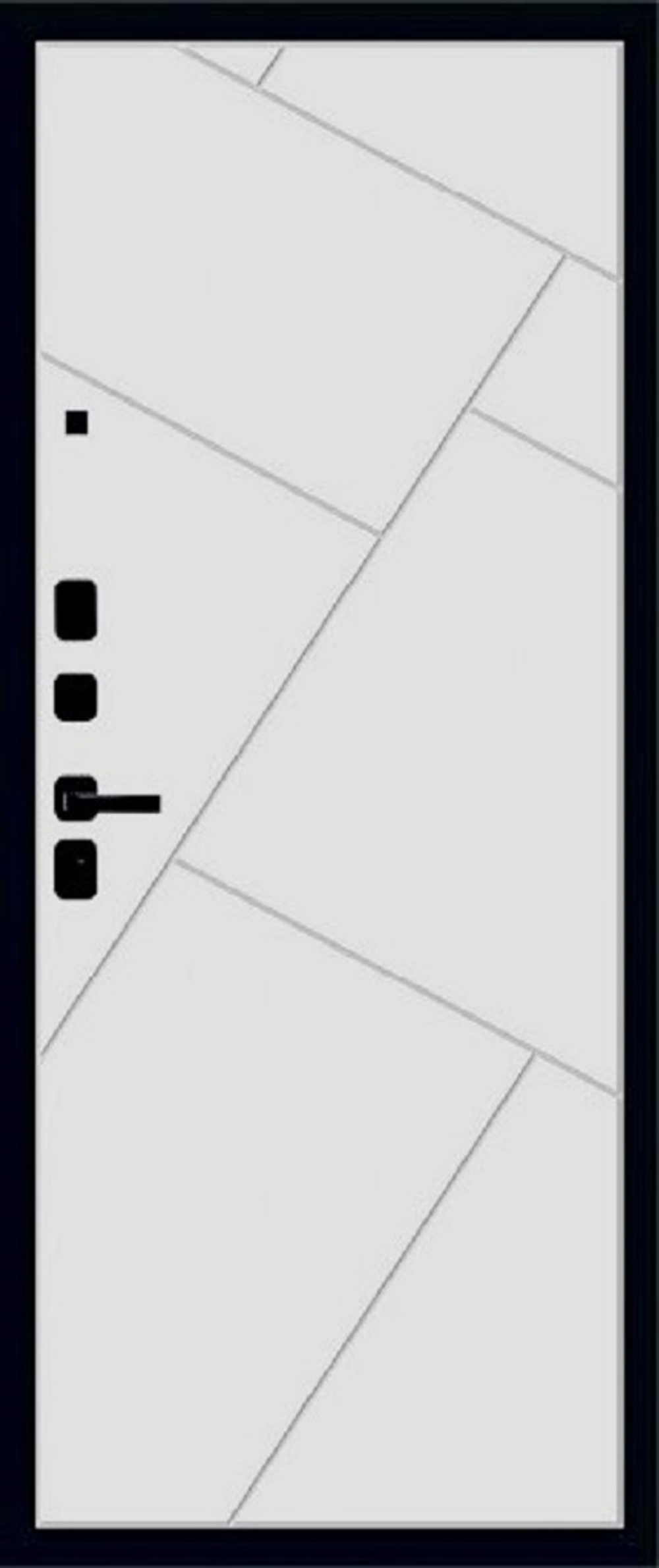 Входная дверь YoDoors-105 Бетон снежный