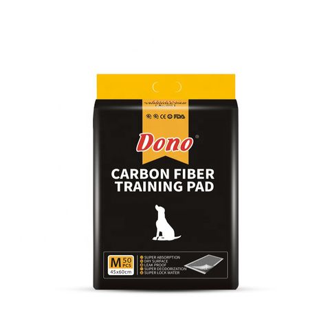 Dono Pets Pads одноразовые впитывающие пеленки для животных c углем размер М 45х60 50 штук