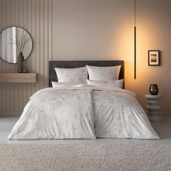 Постельное белье 1.5 спальное Estella Anna perlmutt перламутрово-серое