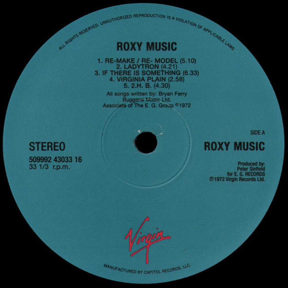 Roxy Music / Roxy Music (Limited Edition)(LP)