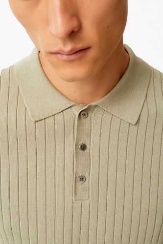 Хаки футболка-поло Laine