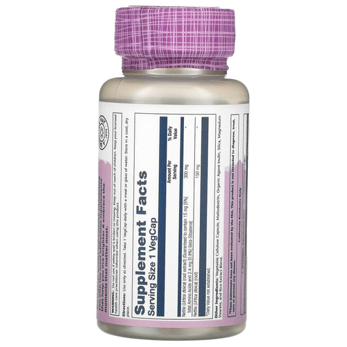 Solaray, крапива, жизненно важные экстракты, 60 растительных капсул