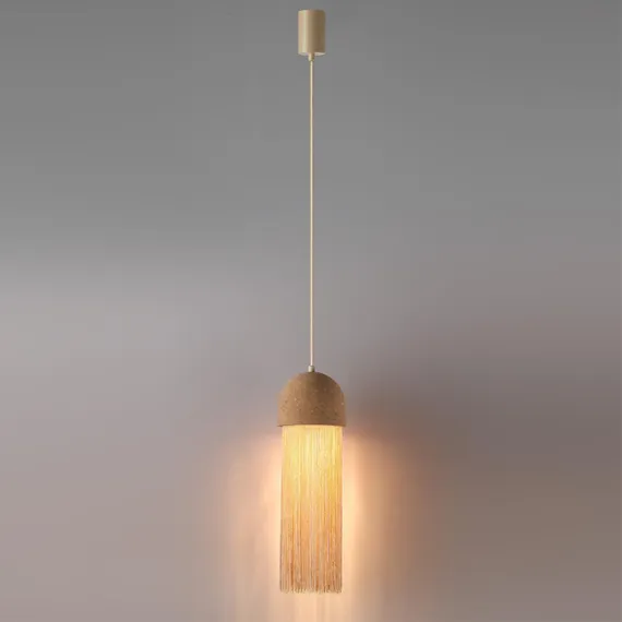 7073/1 ECODESIGN ODL26 187 светильник бежевый/пробка/нити/металл IP20 LED GU10 5W 220-240V CORK