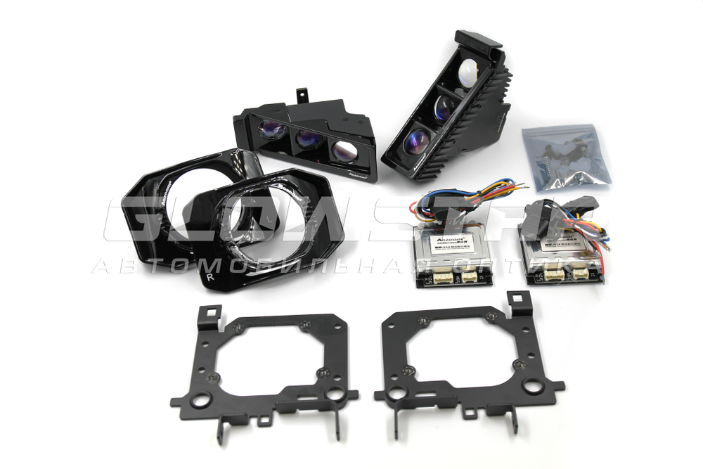 Светодиодные би-линзы Aozoom Li Auto L7  для LiXiang L7 12V (комплект)
