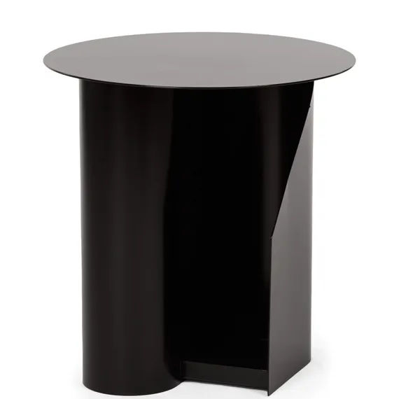 Кофейный стол Lymi диаметр 45, черный