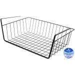 Корзина металлическая подвесная «ФАРГО», цвет черный, 40*24.5*14см (лейбл)