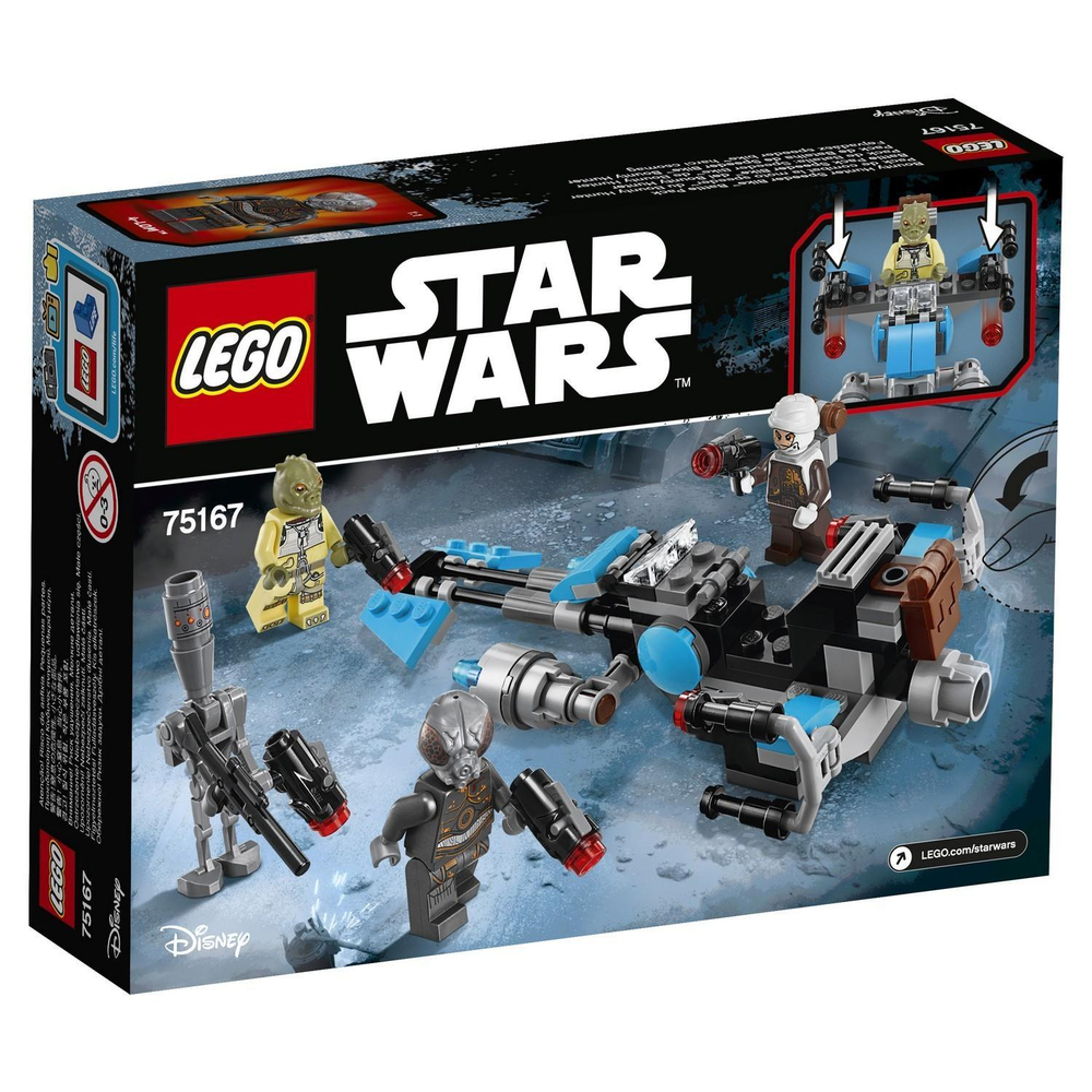 LEGO Star Wars: Спидер охотников за головами 75167 — Bounty Hunter Speeder Bike Battle Pack — Лего Звездные войны Стар Ворз