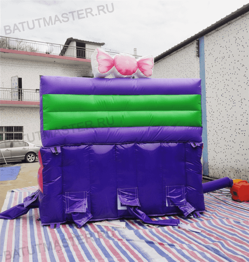 B-15157 Надувная горка "Сладкий замок 3"