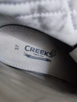 Кеды CREEKS на скрытой платформе 37 размер